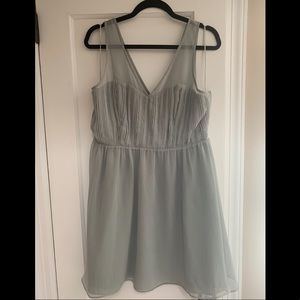 NWOT Lauren Conrad gray cocktail dress size 14